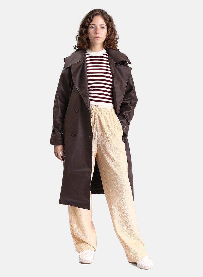 Ravin Women Longline Belted Coat - Image 5